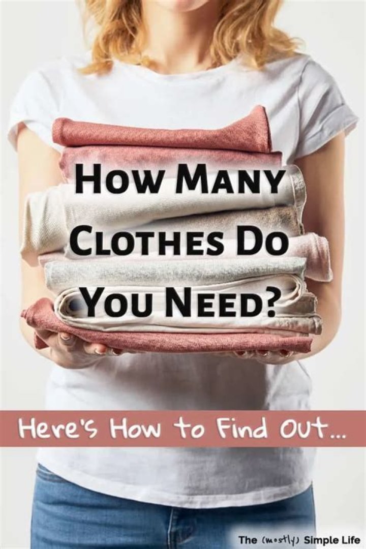 How many shirts do you need for college?
