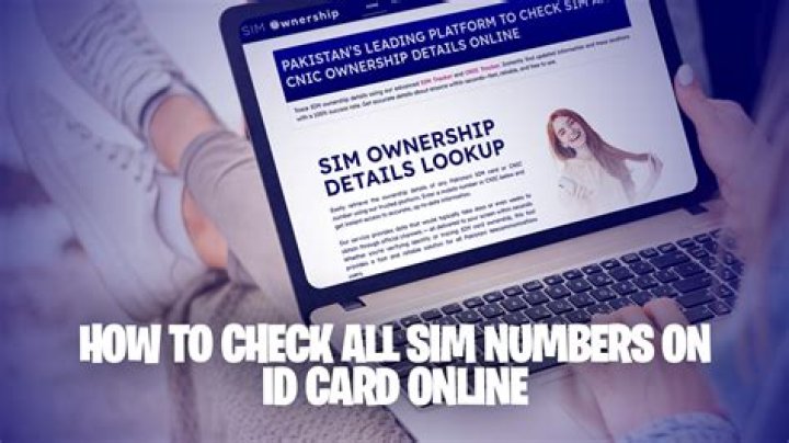 How many SIMs are on my name with numbers?