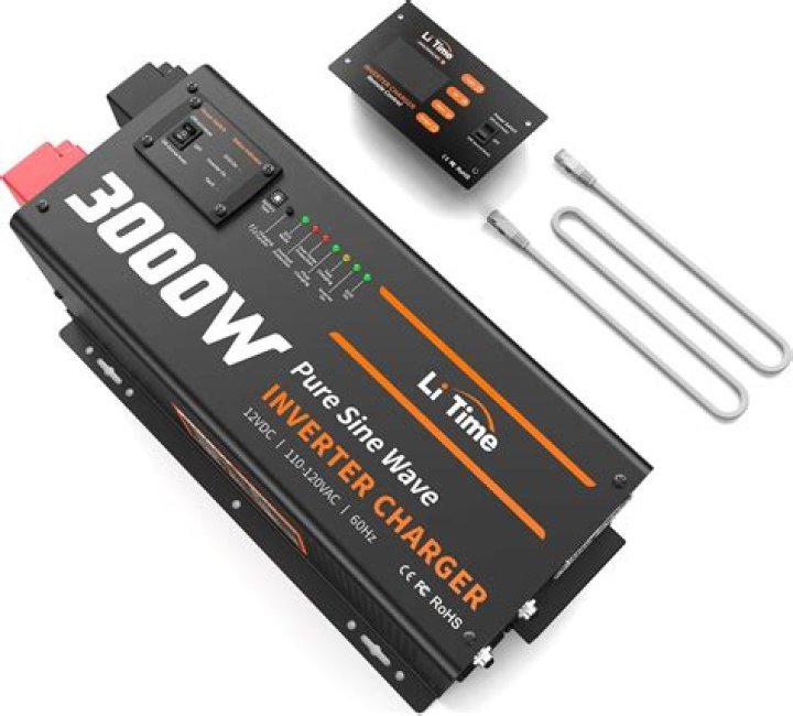 How much battery do I need for 3000w inverter?