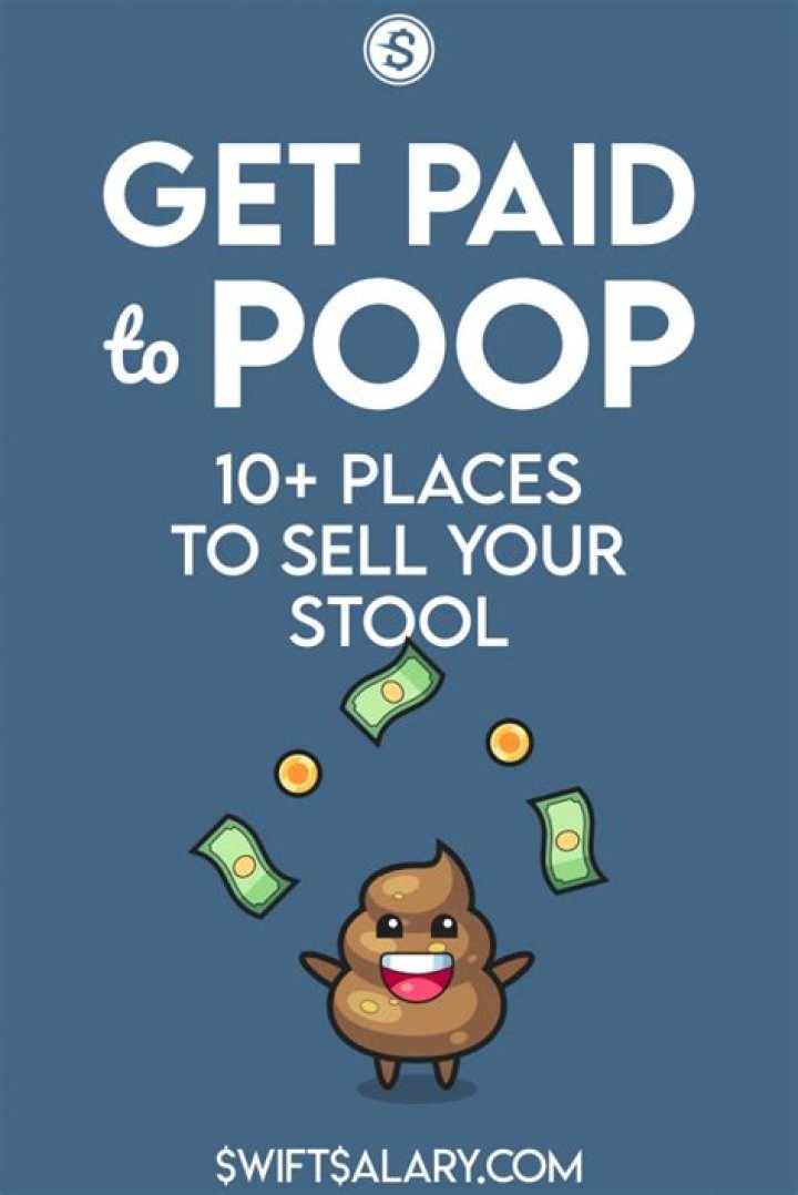 How much can you sell your poop for?