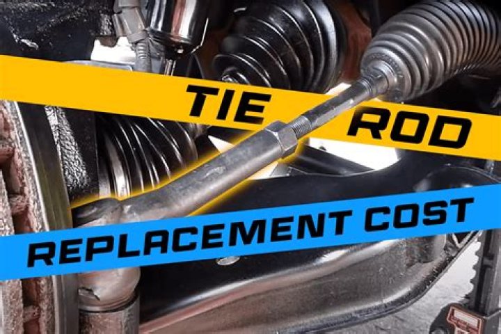 How much does a tie rod cost?