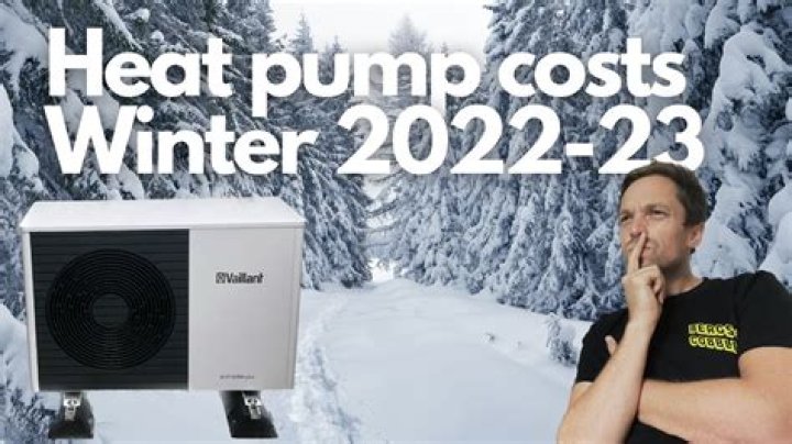 How much does it cost to run a heat pump in winter?