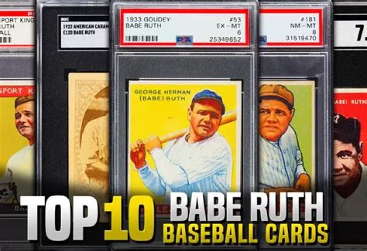How much is a Babe Ruth rookie baseball card worth?