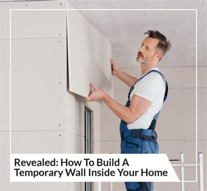 How much is a temporary wall?