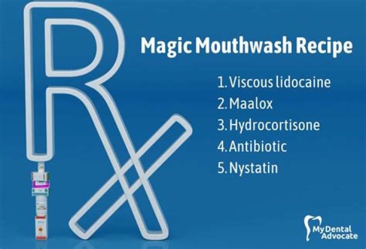 How much lidocaine is in Magic mouthwash?
