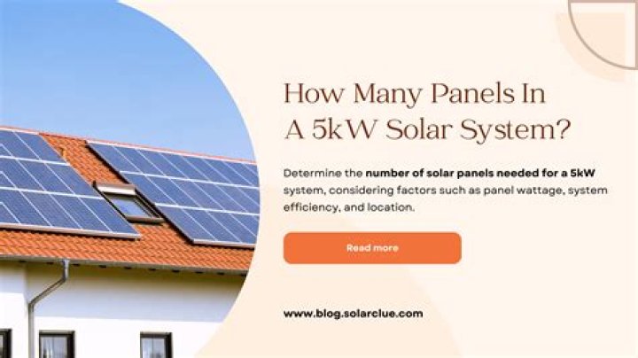 How much money will a 5kW solar system save?