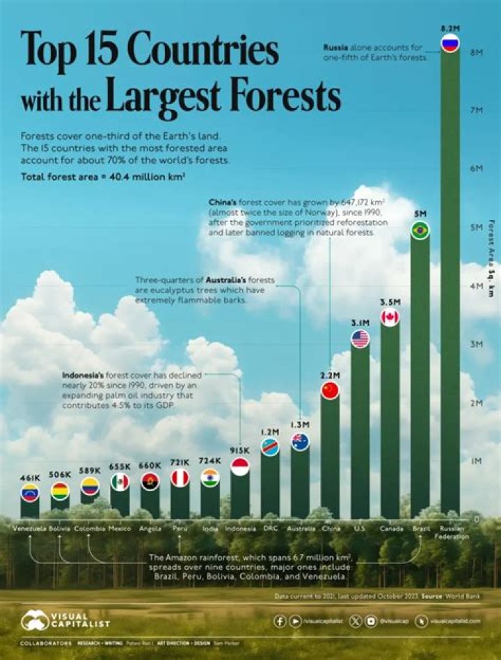 How much of Germany is forested?