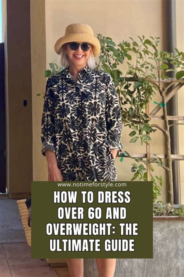 How should I dress for over 70 overweight?