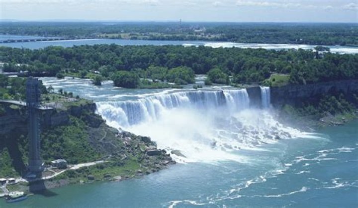 How was Niagara Falls formed?