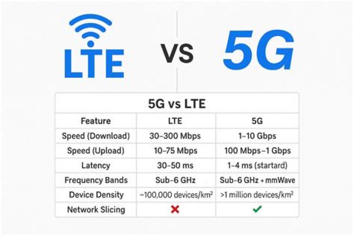 Is 5G or LTE better?