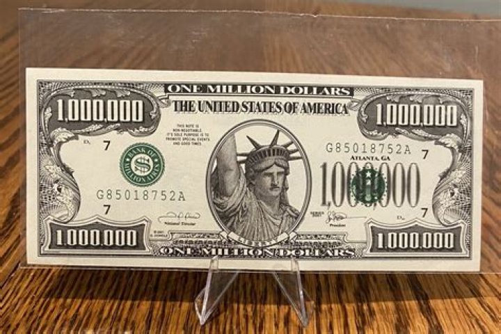 Is a million dollar bill Real?