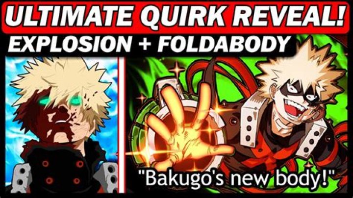 Is Bakugo's quirk weak?