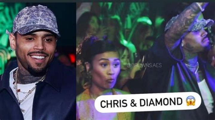 Is Chris Brown married to Diamond?