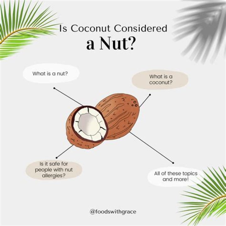 Is coconut a nut?