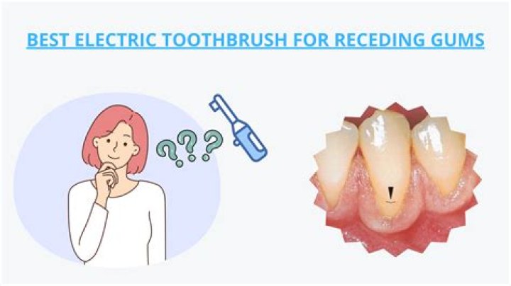 Is electric brush good for receding gums?