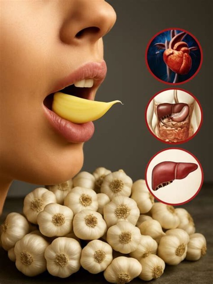 Is it better to chew garlic or swallow?