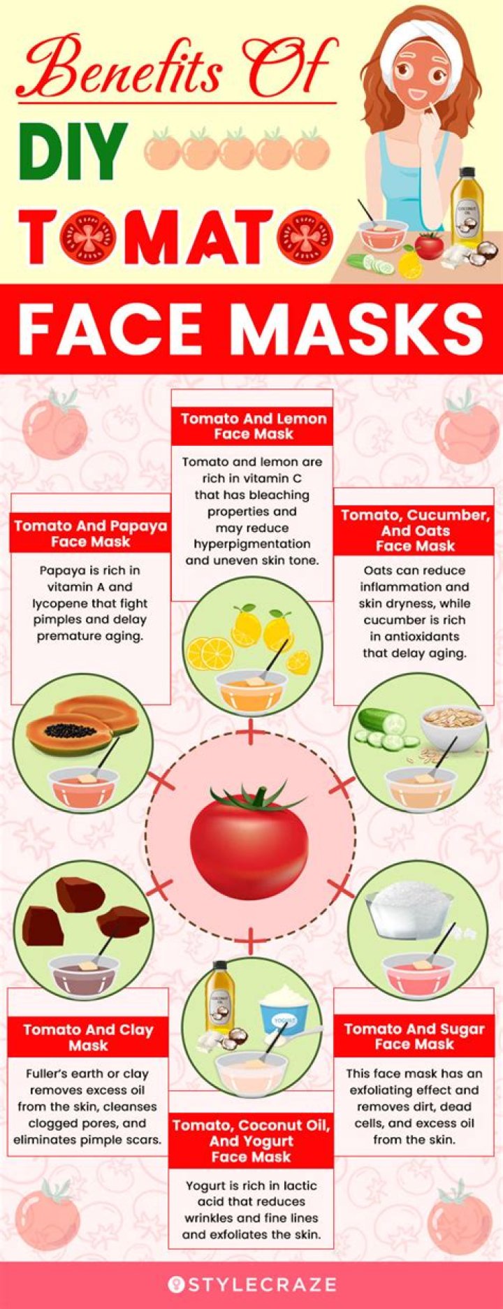 Is it okay to leave tomato on face overnight?