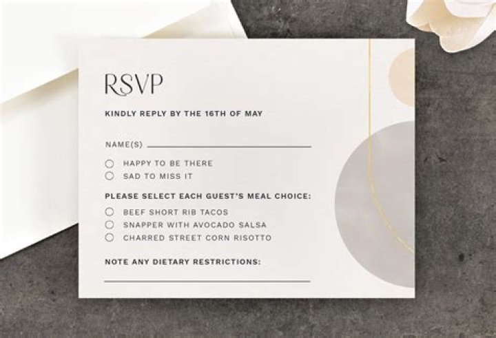 Is it rude to RSVP and not show up?