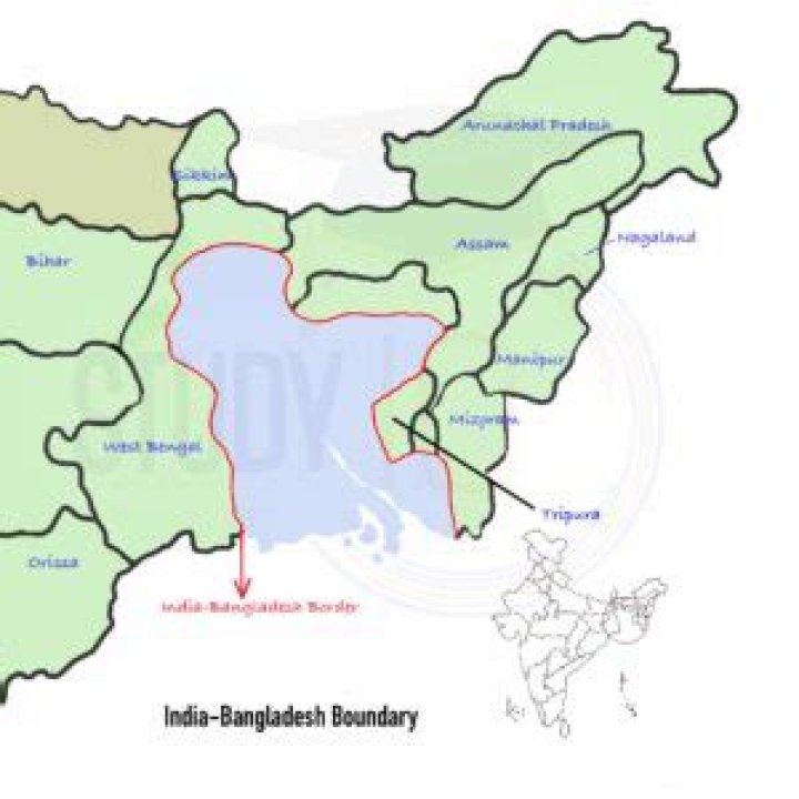 Is Kolkata near in Bangladesh?