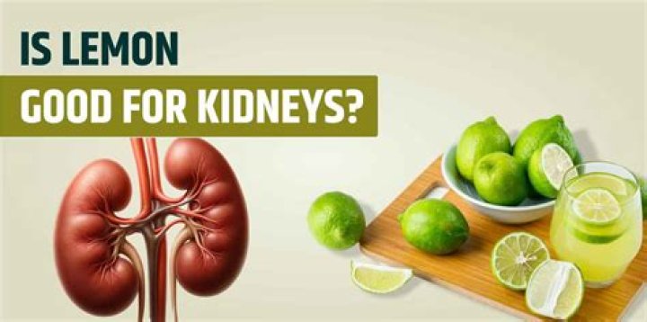 Is lemon good for the kidneys?