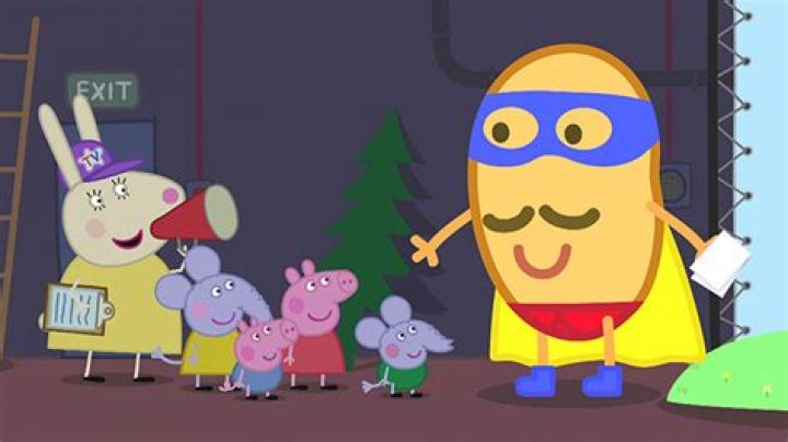 Is Mr Potato a real potato Peppa Pig?