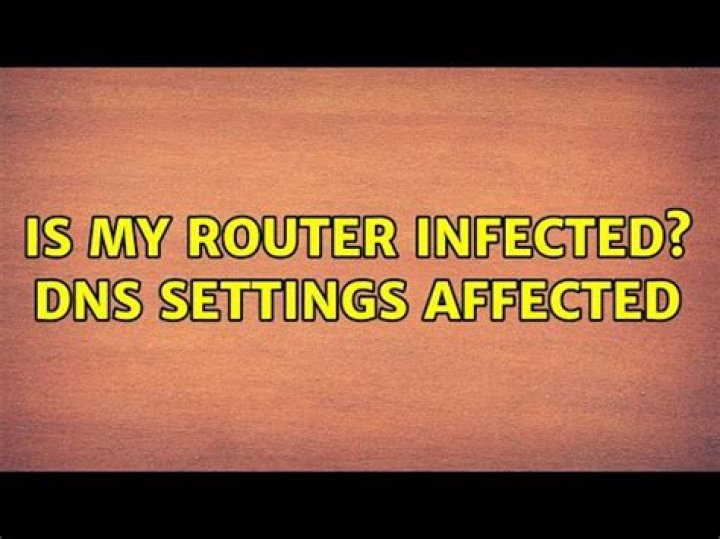 Is my router infected?