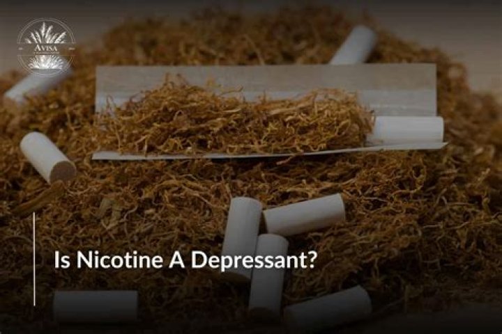 Is nicotine a depressant?