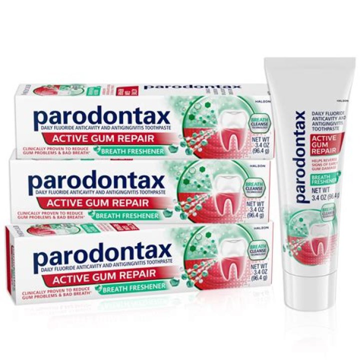 Is parodontax toothpaste good for receding gums?
