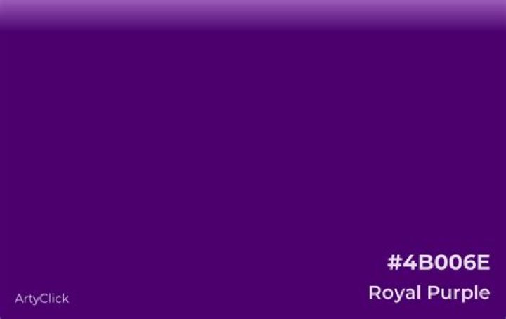 Is purple a royal colour?