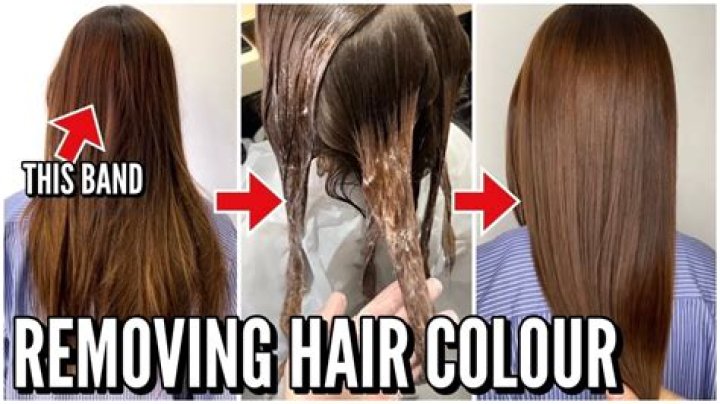 Is red the hardest hair color to remove?