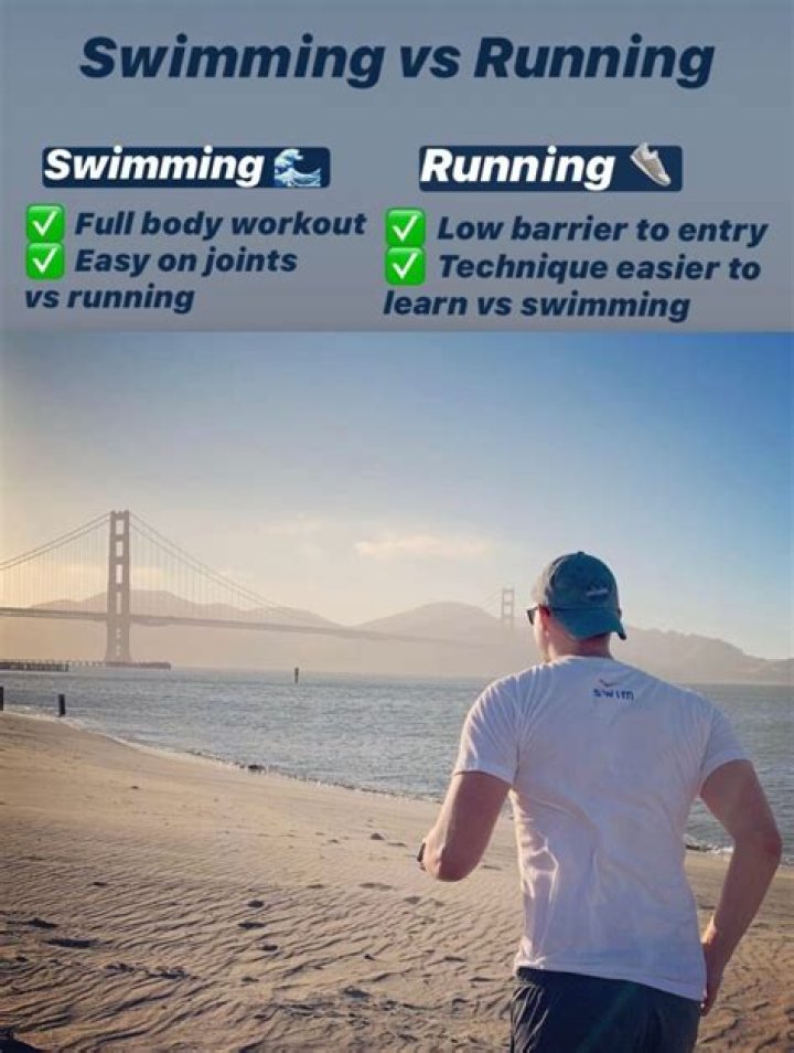 Is swimming better than running?