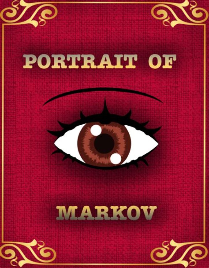 Is the portrait of Markov a real book?