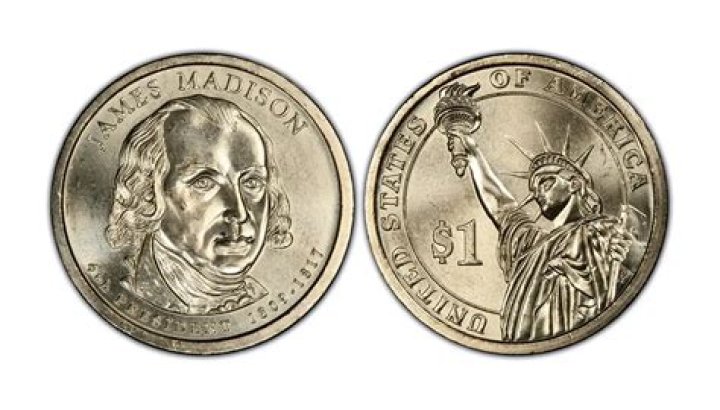 Is there a James Madison dollar coin?