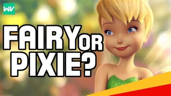 Is Tinkerbell a fairy or pixie?