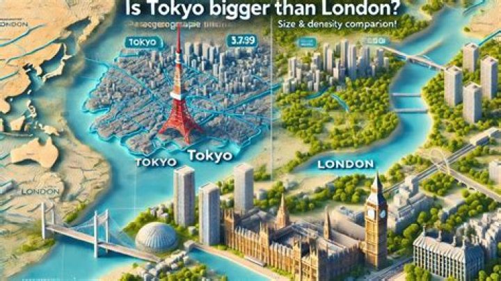 Is Tokyo bigger than London?
