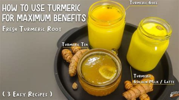 Is turmeric in hot water good for you?
