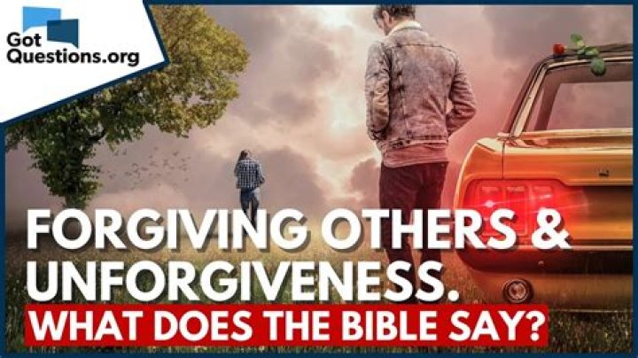 Is unforgiveness a sin?
