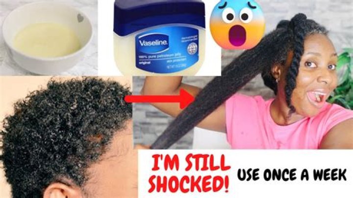 Is Vaseline good for hair?