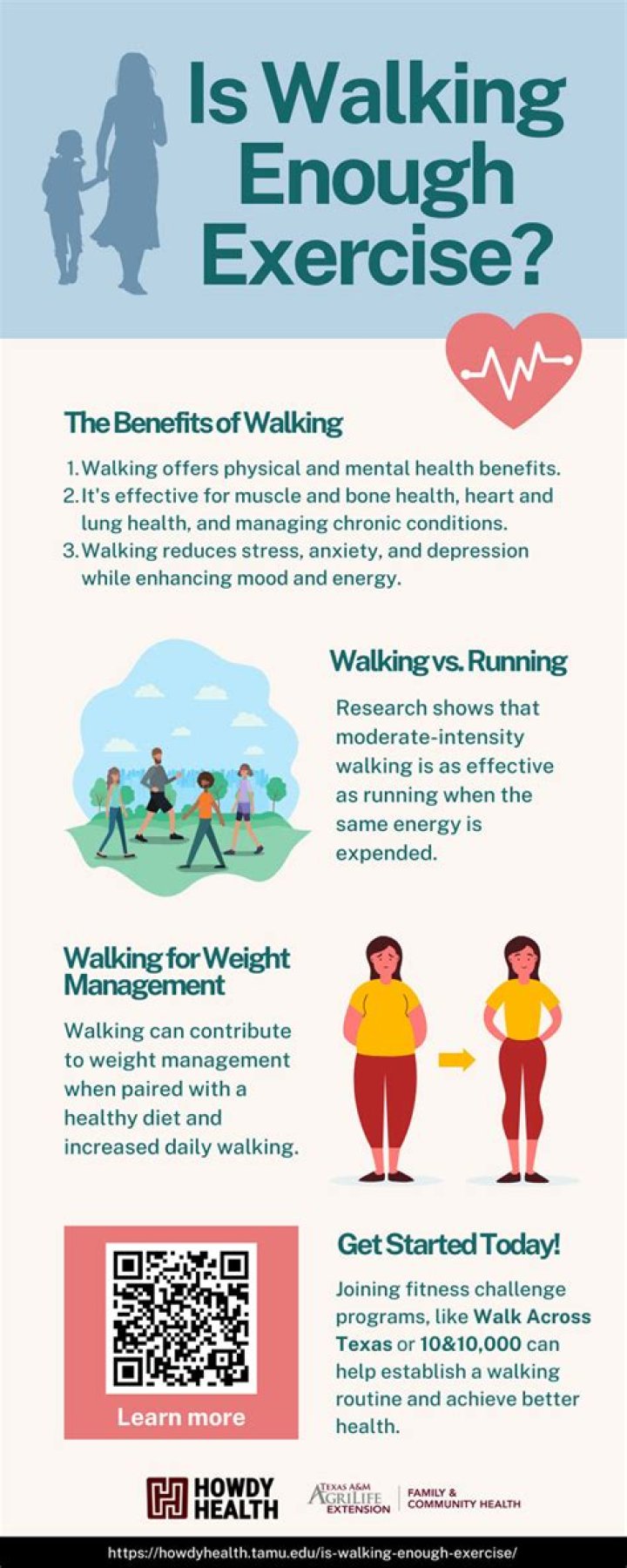 Is walking enough for heart health?