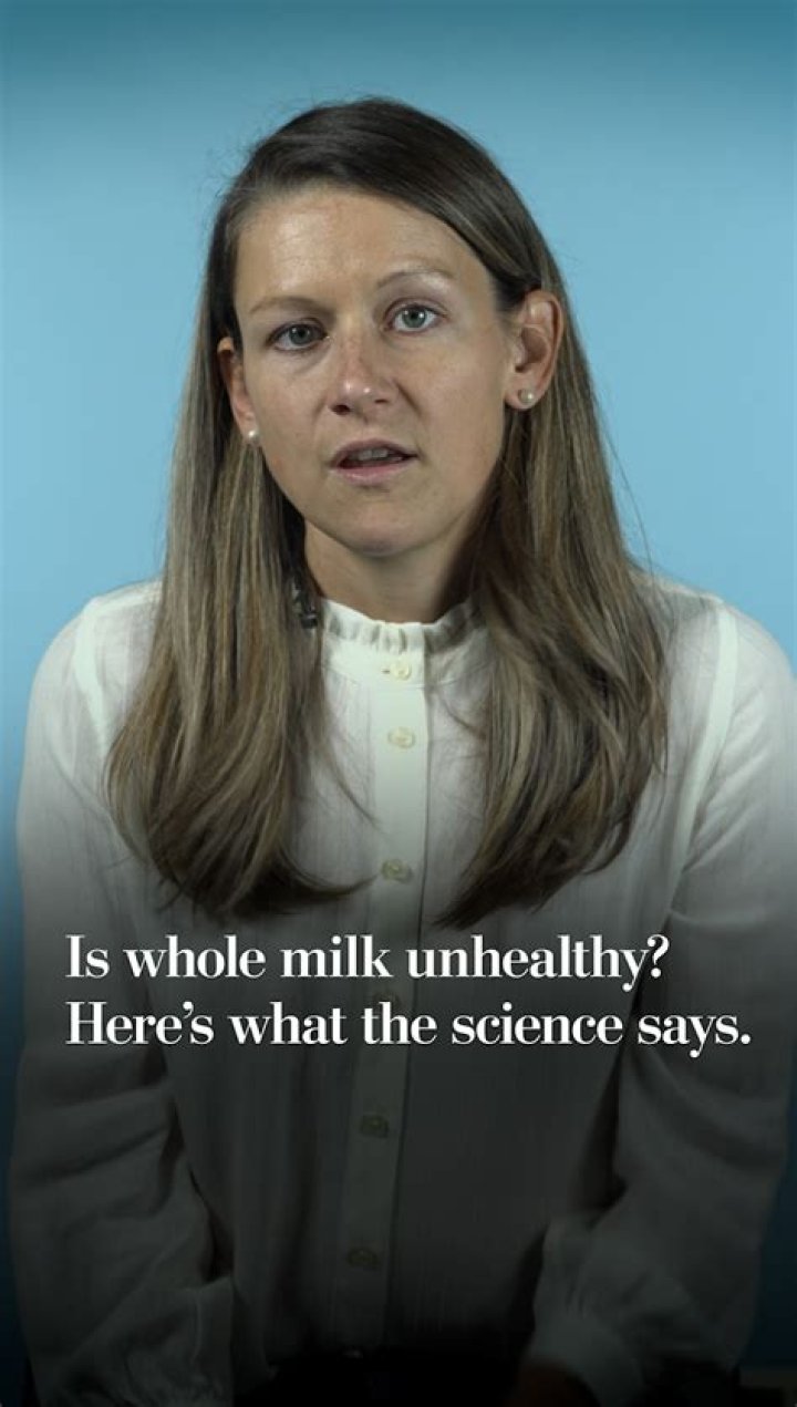 Is whole milk unhealthy?