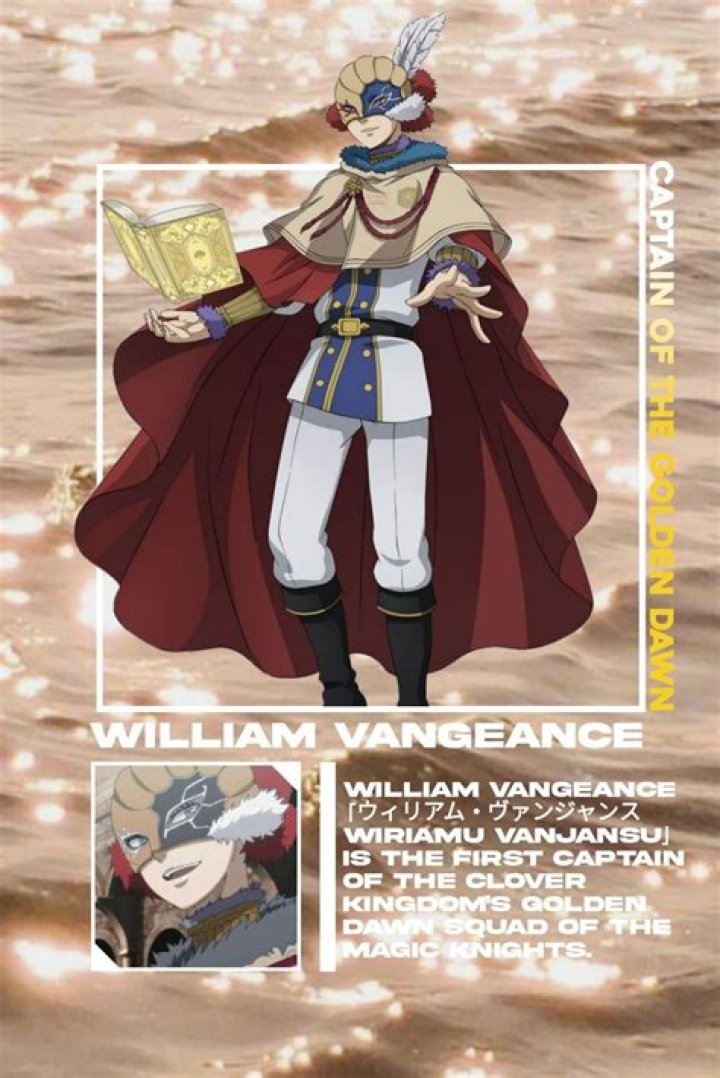Is William Vangeance good?