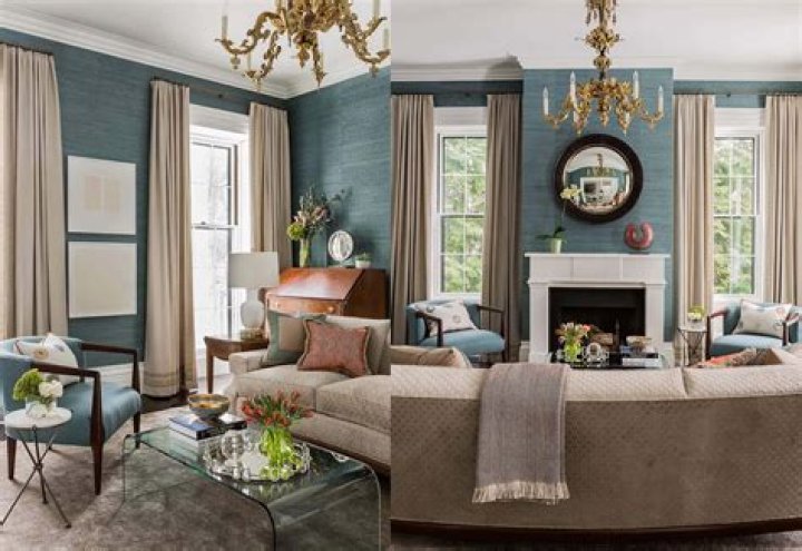 Should curtains match the walls?