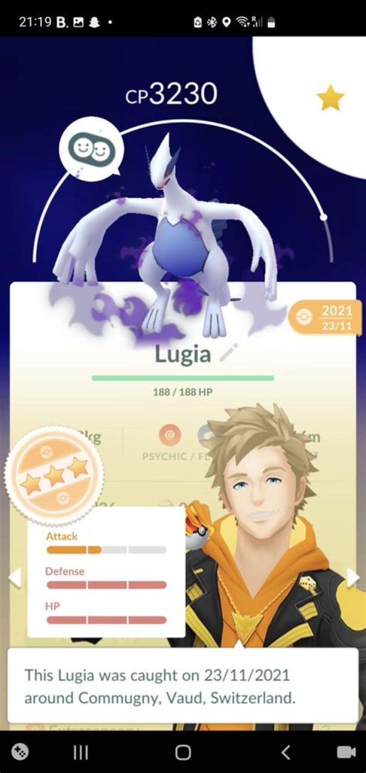 Should I purify Lugia?