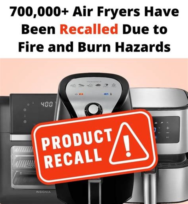 What air fryers have been recalled?