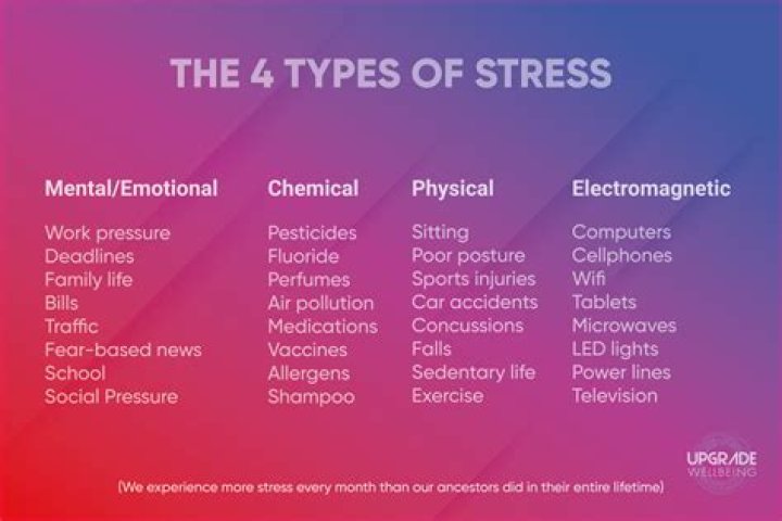 What are 3 examples of positive stress?