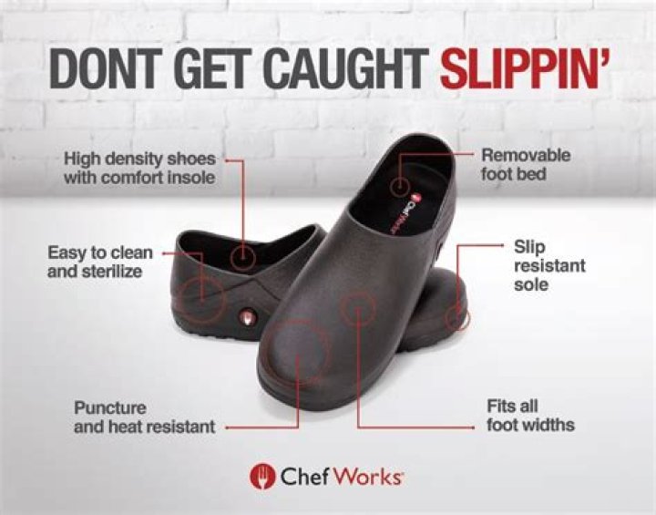 What are chef shoes called?