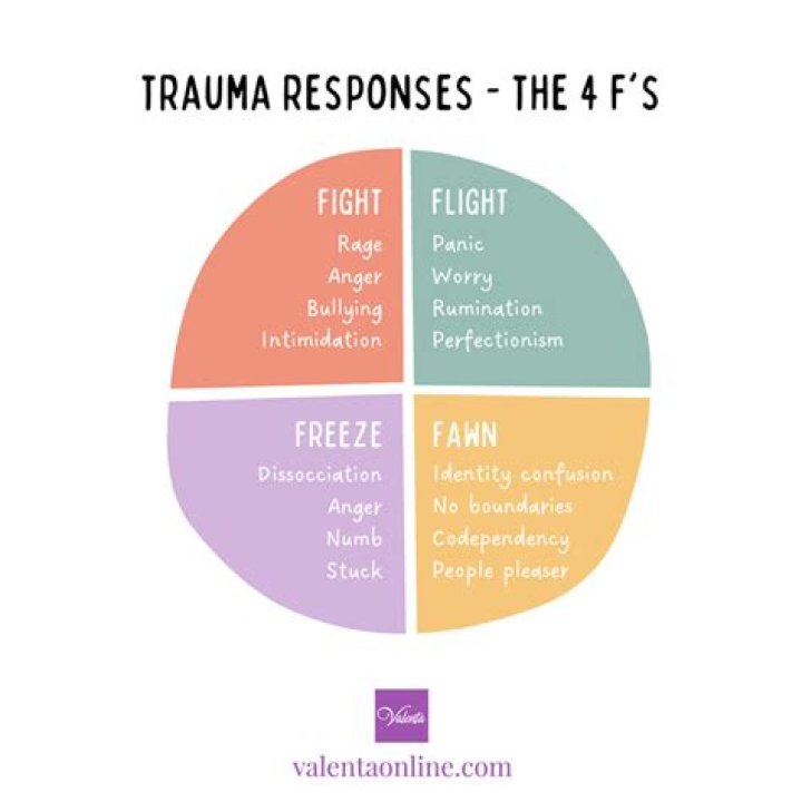 What are the 4 fear responses?