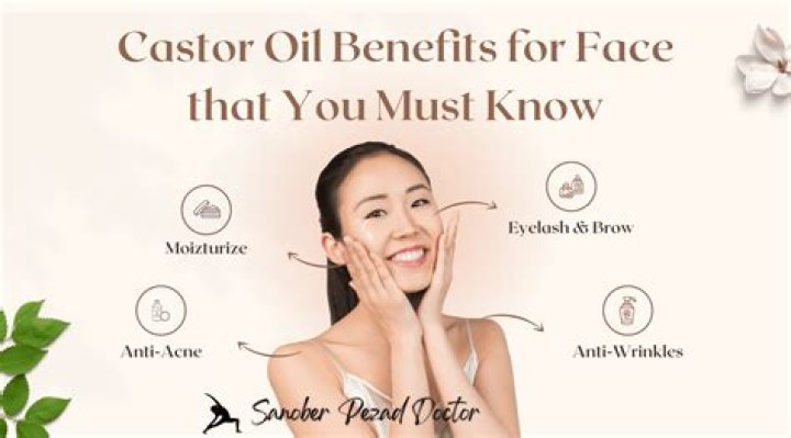 What are the benefits of applying castor oil on face?