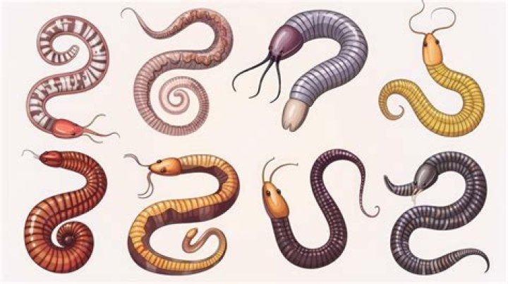 What are the little worms in water?