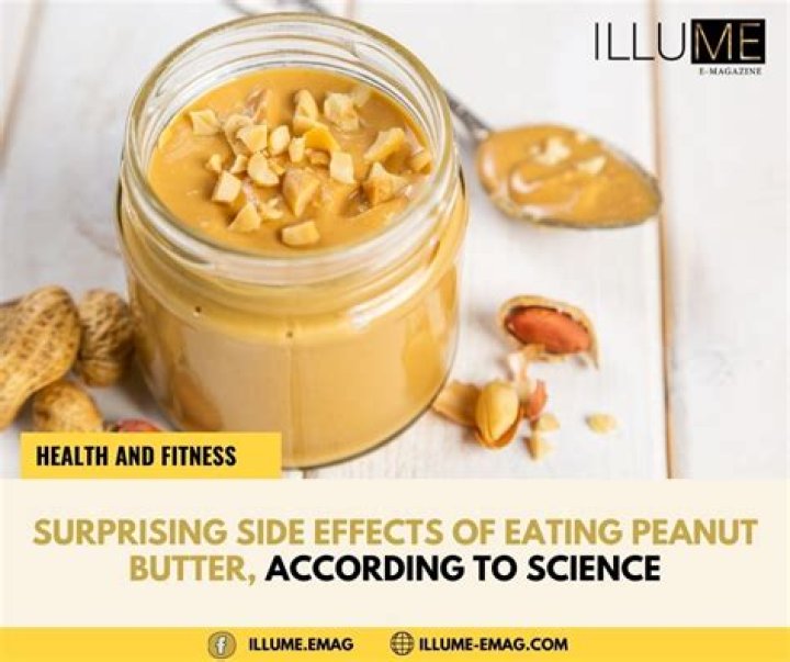What are the side effects of eating peanut butter?